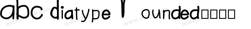 ABC Diatype Rounded字体转换